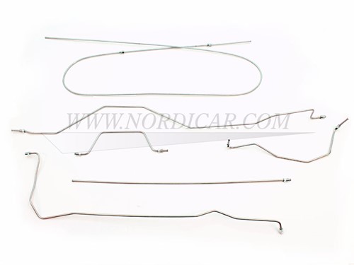 Brake line set pre-bent Volvo Duett B18 553102