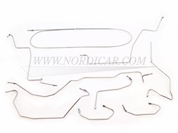 Brake line set pre-bent Volvo Amazon ('65) 553104
