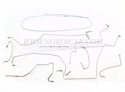 Brake line set pre-bent Volvo Amazon ('66) 553106
