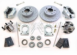 Brake disc Conversion kit vented  Volvo Amazon P1800S ('61-'68) 5x108 571003