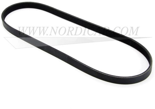 V-ribbed belt- 5 ribs- L=890mm Volvo Gates 5PK890