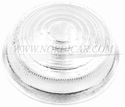 Lens, Indicator white glass- used part Volvo 444 445 651962
