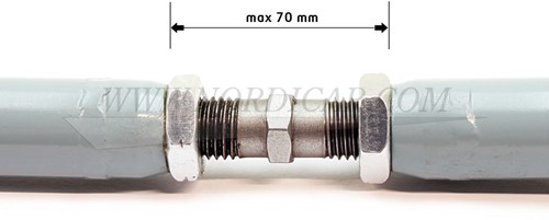 Einstellbare Panhardstange Volvo Amazon P1800 653260-2