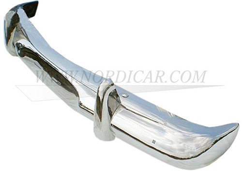Voorbumper compleet RVS Volvo Amazon ('57-'70) 653294-2