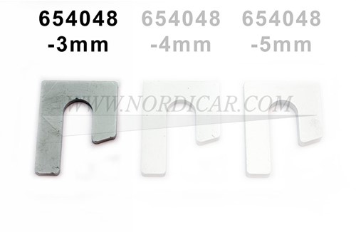 Vorderachse Einstellscheibe 3mm Volvo Amazon P1800 654048