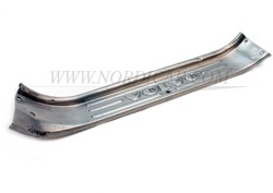 Bas de caisse, Marche-pied aluminium arrière gauche- piece utilisée Volvo Amazon 4 deurs 654061