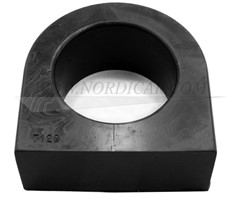 Achteras rubber PU achterste om de achteras Volvo 444 544  655557