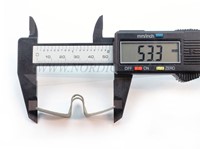 Entretoise cadre de fenêtre intérieur- pièce utilisée Volvo Amazon 656319-2