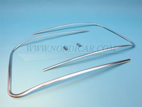 Trim moulding, Glas Windscreen chromed Kit for both sides Volvo 544 210 657435