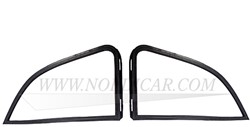 Jeu de joints de vitres latérales arrière gauche et droite Volvo Amazon P130 659137