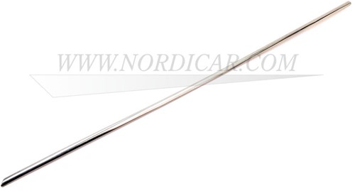 Smalle bolle sierlijst op portier onder raam links gebruikt Volvo P130 659287