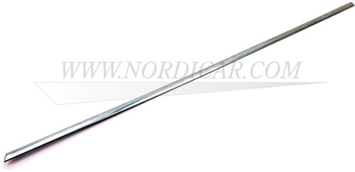 Cadre plat étroit sous la vitre droite arrière -pièce utilisée Volvo P130 659296