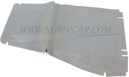 Tapis de sol caoutchouc gris Avant Gauche Volvo PV544 659476