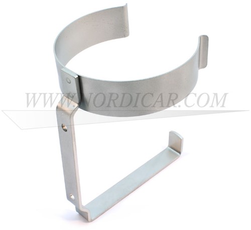 Halter, Waschwasserbehälter rund Edelstahl Volvo 444 445 544 210 Amazon P1800 659809