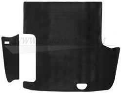 Tapis de coffre caoutchouc noir reproduction Volvo Amazon sedan P120 P130 660677