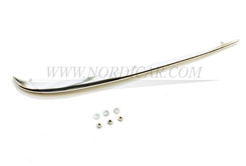 Moulure de nez, garniture de capot Volvo Amazon 661050-2