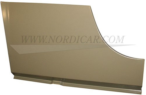 Achterscherm rep. plaat Rechtsvoor Volvo P1800 ('61-'73) 664280