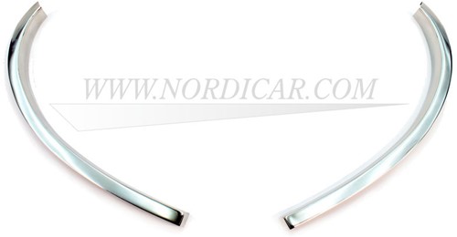Trim set LH and RH C-pilar / gutter Volvo P1800S/E 664630