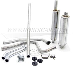 Exhaust set complete Volvo P1800 B18 664682