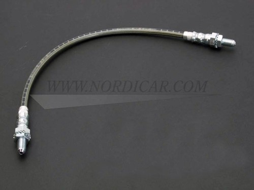 Brake hose- Front- stainless steel- L=40cm Volvo P1800 -68 enkel remsysteem 664800