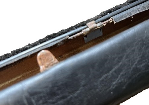 Clip, Filzstreifen, Fenster (innen) Volvo P1800 P1800S P1800E 1800ES 664871-3