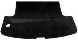 Trunk mat - black - textile  Volvo P1800S 1961-1969 665117