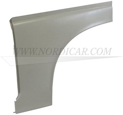 Achterscherm rep. plaat carrosserie Linksvoor Volvo 444 544 666508