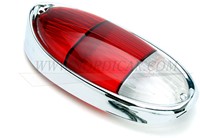 Lens, taillight red/red/white Volvo Amazon 667674