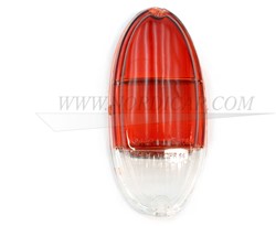 Heckleuchte Lichtscheibe rot/rot/weiss Volvo Amazon 1961-1970 667676