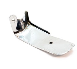 Eindstuk chroom links gebruikt Volvo P1800J 668002