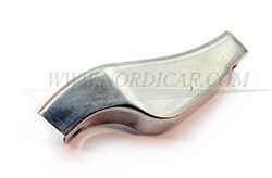 Endpart left stainless steel- used part  Volvo P1800J 668128