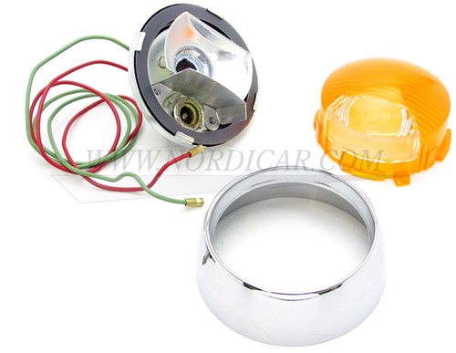 Flasher lamp- Left/Right Volvo 1800 oranje/wit 668195