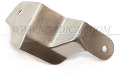 Türdichtung Stütze rostfreier Stahl rechts -Gebrauchtteil Volvo P1800S P1800E 1800ES -1972 668406