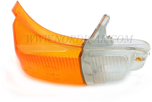 Lens, Indicator front Right -used part Volvo Amazon 1960-1970 668912