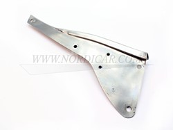 Stütze Edelstahl, Türdichtung rechts -Gebrauchtteil Volvo P1800S P1800E 1800ES -1972 669473