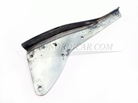 Support inox, joint de porte droite -pièce utilisée Volvo P1800S P1800E 1800ES -1972 669473-2