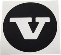 Wieldopsticker zwart V Volvo 544 210 Ama 1800 140 670437