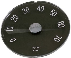 Verre, Tachymétrique RPM Volvo P1800S 670580