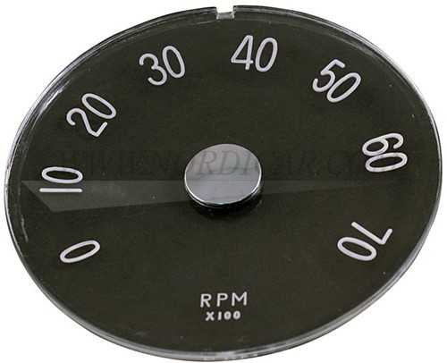 Glass, Tachometer RPM Volvo P1800S 670580