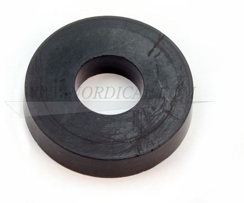 Distance washer, Interior door panel window crank black -used part Volvo Amazon 670664