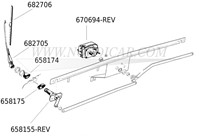 Bushing, Wiper  Volvo 444 445 544 210 658175-2