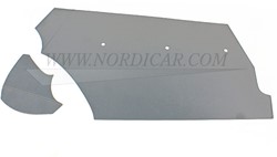 Trunk liner cardboard- side- grey L+R Volvo 120 130 671068