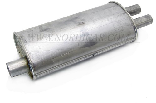 Exhaust silencer- Rear Volvo P1800S 671800