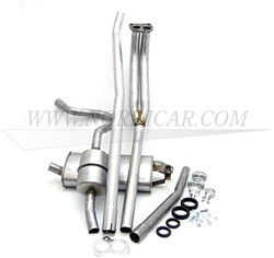 Kit d'échappement – double bride de raccord Volvo 120 130 67-70 B18 B20 672196