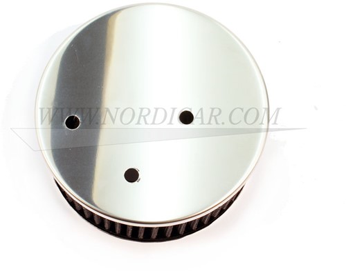 Filtre à air Chrome Hi-Performance avec ventilation connexion Volvo B18 B20 SU HS6 3 bouts uitwasb ala K&N 672280-2