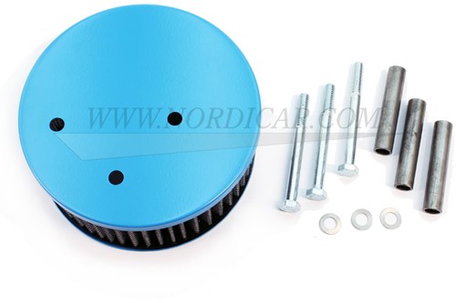 Air Filter Blue Hi-Performance Volvo B18 B20 SU HS6 3 bouts uitwasb ala K&N 672281-2