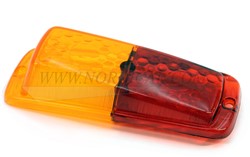 Achterlicht glas Links/Rechts rood/oranje Volvo P210 673086