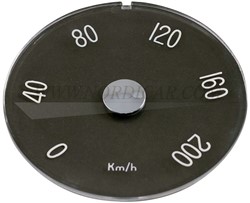 Glass, Speedometer KM/H Volvo P1800S 673439