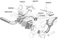 Kachelkraan pakking Volvo 544 210 Ama 1800 140 659357-2