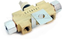 Verteiler, Bremsleitung mit Bremswarnschalter Volvo Amazon P1800 69- 142 144 145 164 673764-2